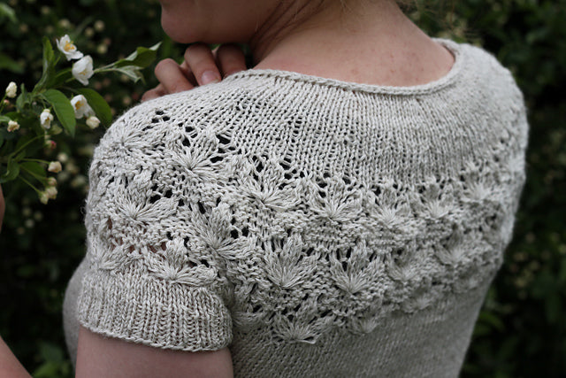 Blooming Summer Tee Knitting Pattern