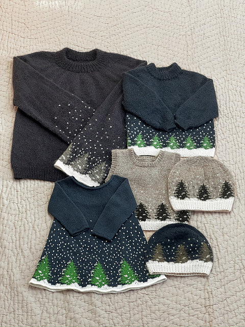 Kids Snow Vest Knitting Pattern
