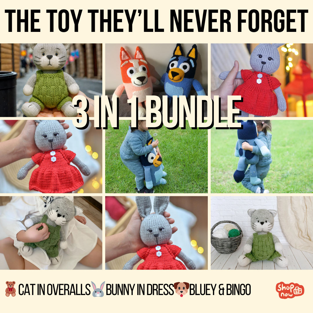Animal Friends Knitting Bundle