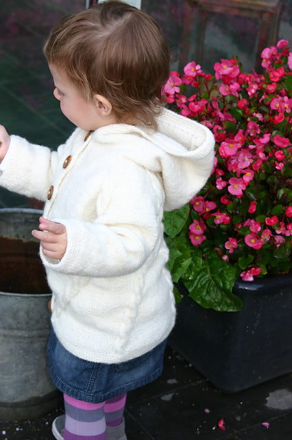 Cable Hoodie Knitting Pattern
