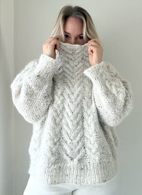 Cable Pullover Knitting Pattern