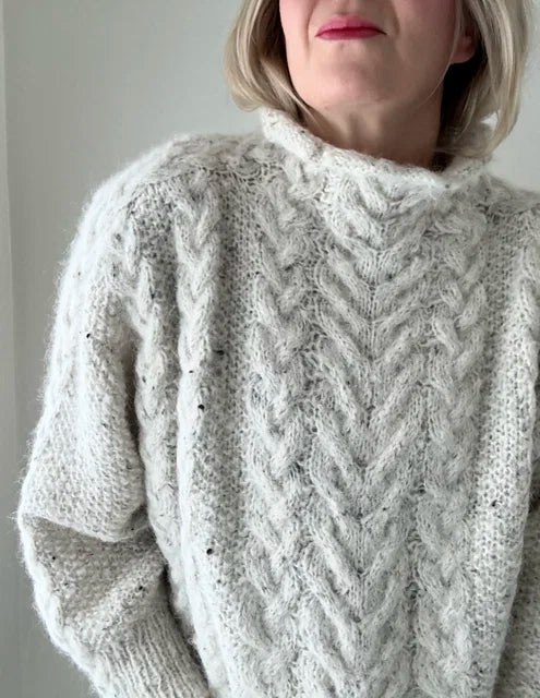 Cable Pullover Knitting Pattern