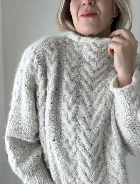 Cable Pullover Knitting Pattern