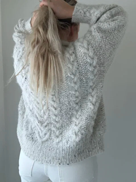 Cable Pullover Knitting Pattern