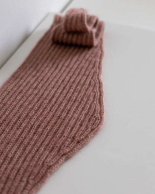 Brioche Scarf Knitting Pattern