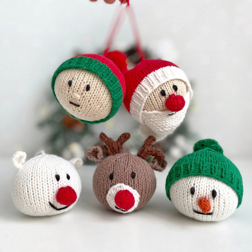 Christmas Ornaments Knitting Pattern