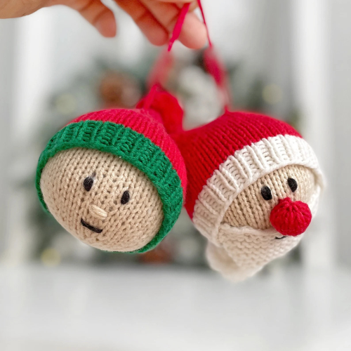 Christmas Ornaments Knitting Pattern