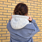 Chunky Hooded Cowl Knitting Pattern