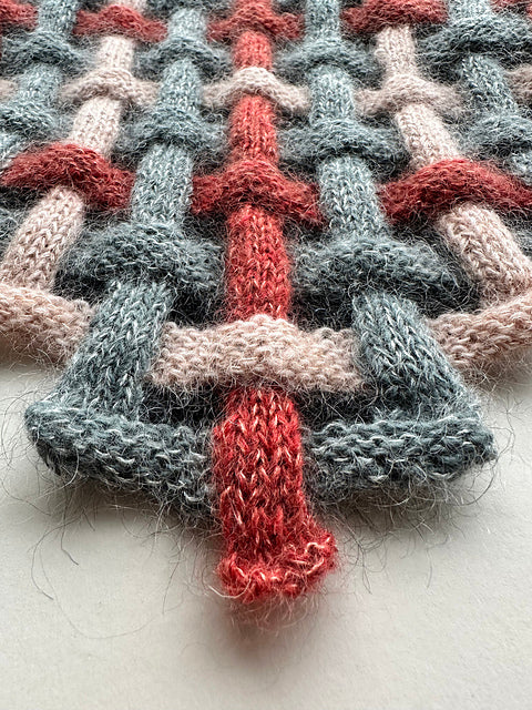 Woven Scarf Knitting Pattern