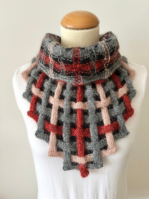 Woven Scarf Knitting Pattern
