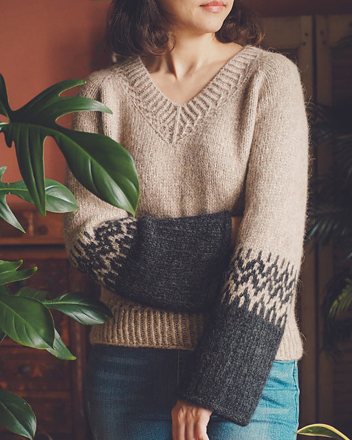 Nordic Jumper Knitting Pattern