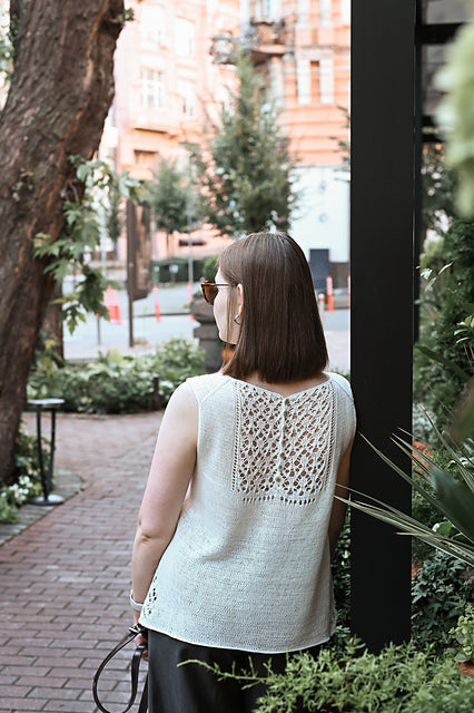 Sleeveless Summer Top Knitting Pattern