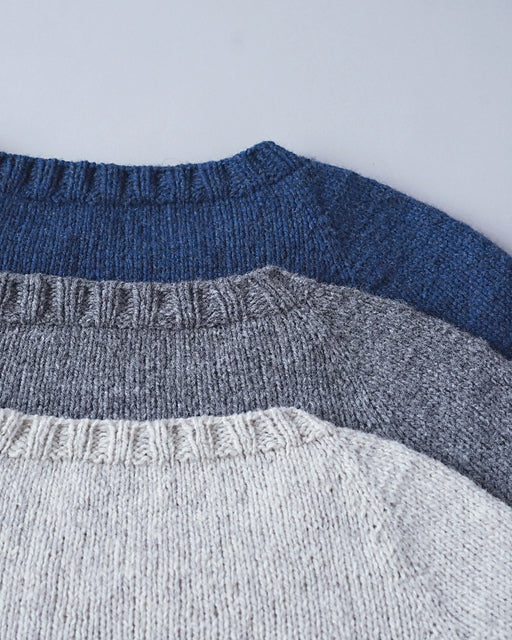Minimal Crew Sweater Knitting Pattern