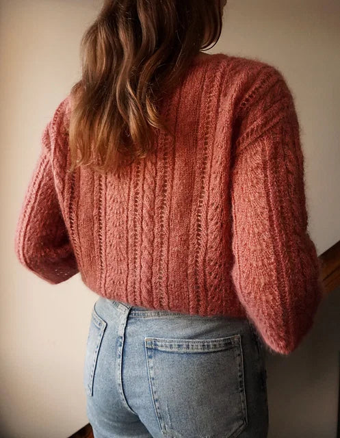 Wrap Blouse Knitting Pattern