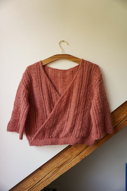 Wrap Blouse Knitting Pattern