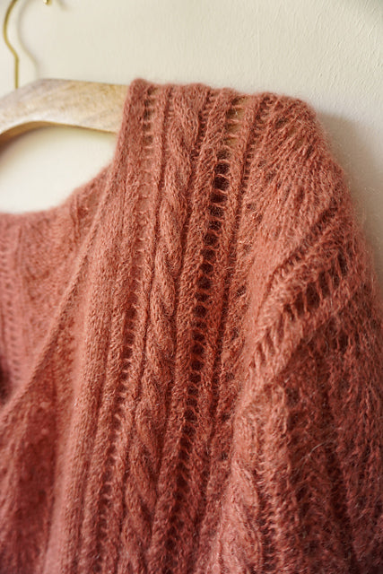 Wrap Blouse Knitting Pattern