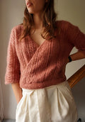 Wrap Blouse Knitting Pattern