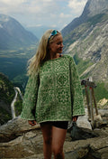 Folk Sweater Knitting Pattern