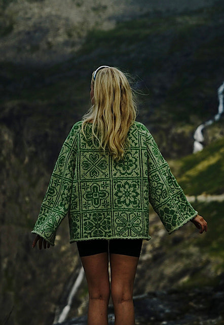 Folk Sweater Knitting Pattern