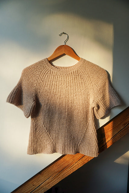 Ribbed Tee Knitting Pattern