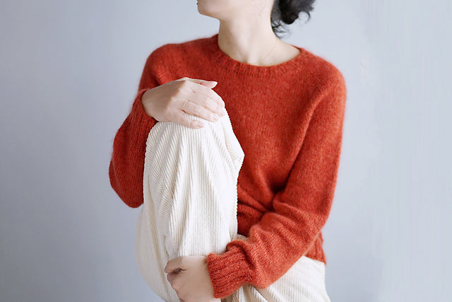 Minimal Crew Sweater Knitting Pattern