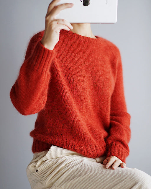 Minimal Crew Sweater Knitting Pattern