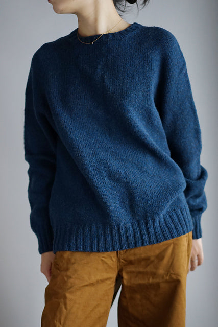 Minimal Crew Sweater Knitting Pattern