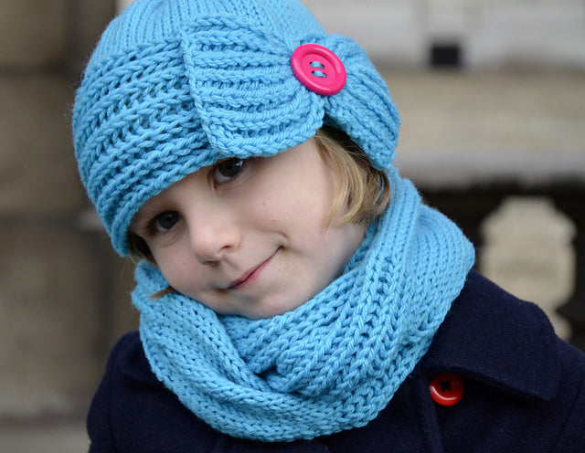 Hat Scarf Knitting Pattern