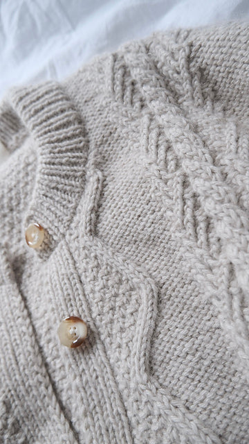 Cable Jacket Knitting Pattern