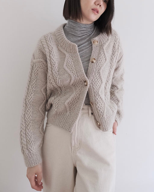 Cable Jacket Knitting Pattern