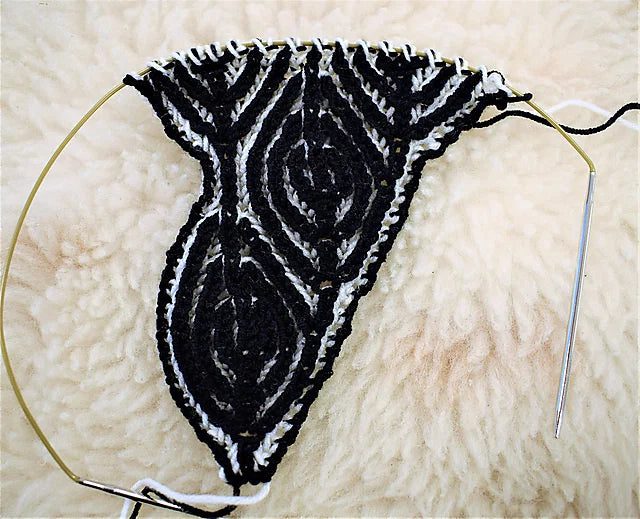 Brioche Shawl Knitting Pattern