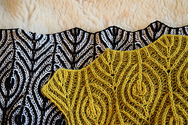 Brioche Shawl Knitting Pattern