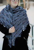 Brioche Shawl Knitting Pattern