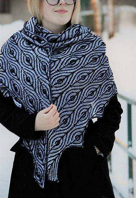 Brioche Shawl Knitting Pattern