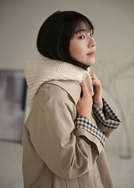 Hooded Cowl Knitting Pattern