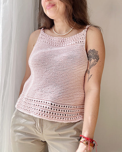Vacation Tank Top Knitting Pattern