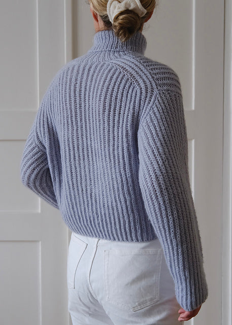 Turtleneck Sweater Knitting Pattern