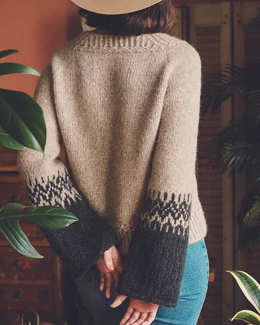 Nordic Jumper Knitting Pattern