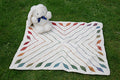 Leafy Blanket Knitting Pattern