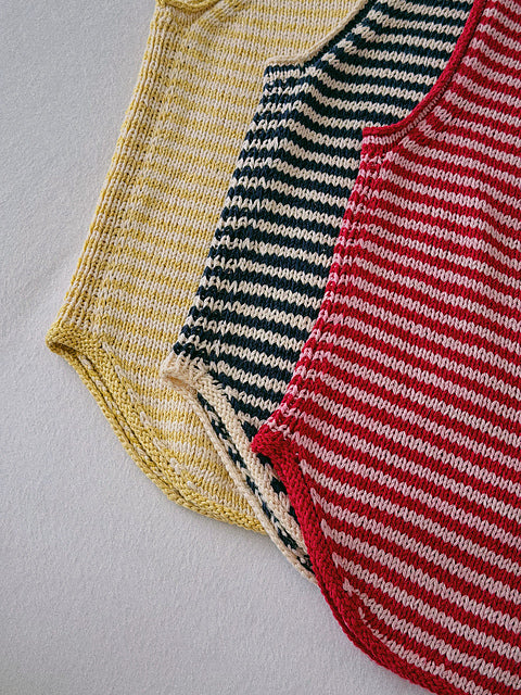 Casual Summer Tank Knitting Pattern