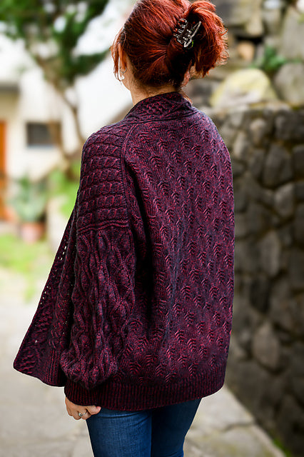 Cozy Textured Cardigan Knitting Pattern