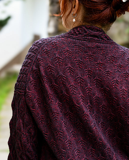 Cozy Textured Cardigan Knitting Pattern