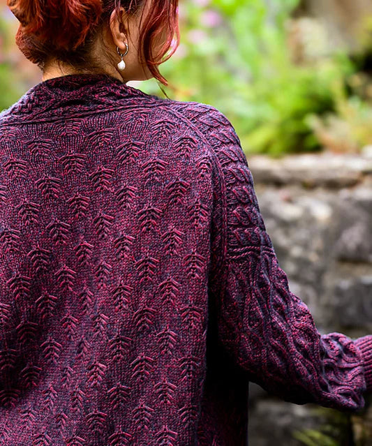 Cozy Textured Cardigan Knitting Pattern