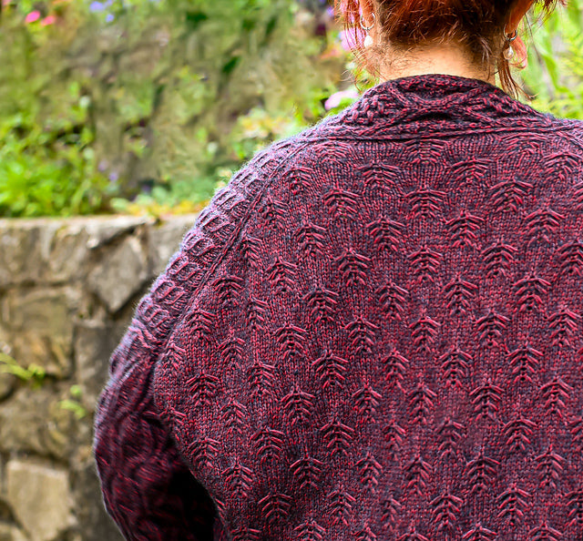 Cozy Textured Cardigan Knitting Pattern