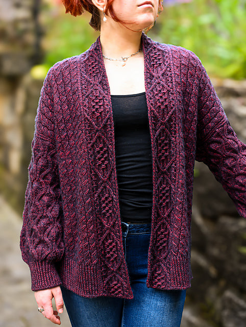 Cozy Textured Cardigan Knitting Pattern