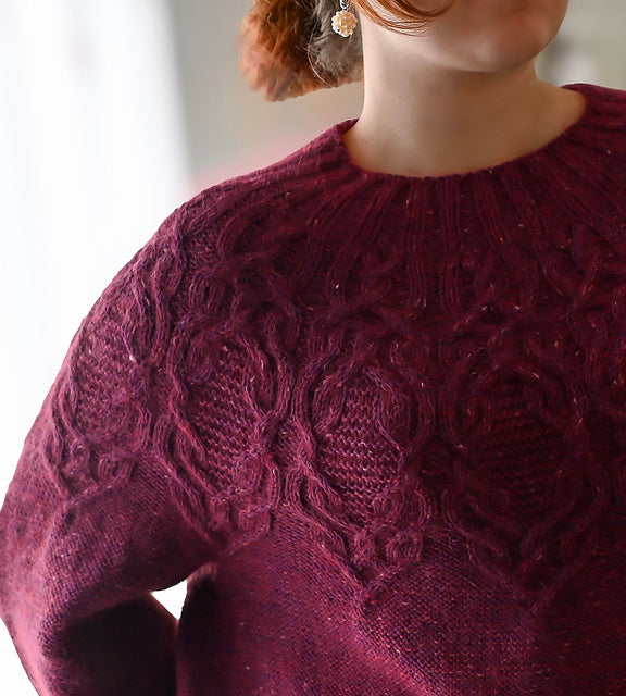 Cozy Cable Sweater Knitting Pattern