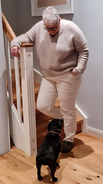 Simple V Neck Knitting Pattern