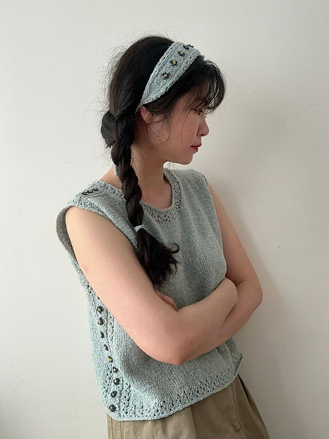 Garden Summer Top Knitting Pattern