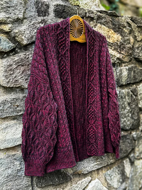 Cozy Textured Cardigan Knitting Pattern