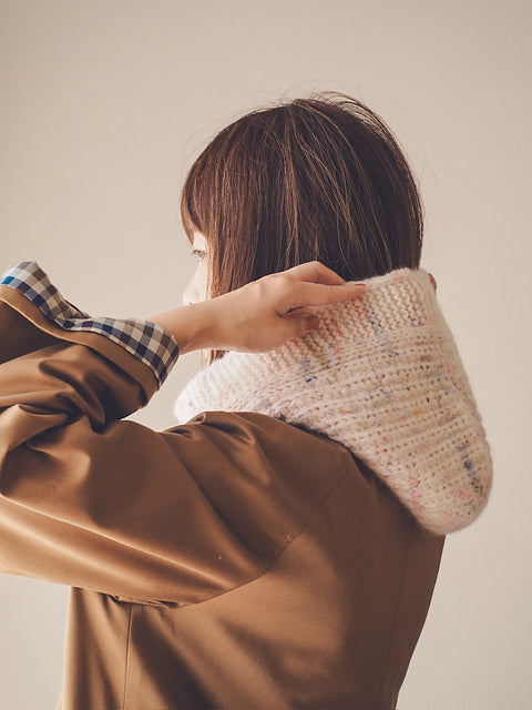 Hooded Cowl Knitting Pattern